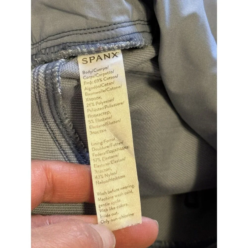 SPANX Jean-ish Ankle Leggings Light Blue Women's Size‎ XL 20018R Stretch Preppy